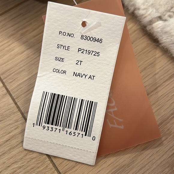 Brand new Jessica Simpson fur toddler coat - Picture 2 of 7